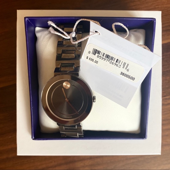 Movado Bold 34 mm Women’s Watch - Gunmetal - Picture 5 of 6